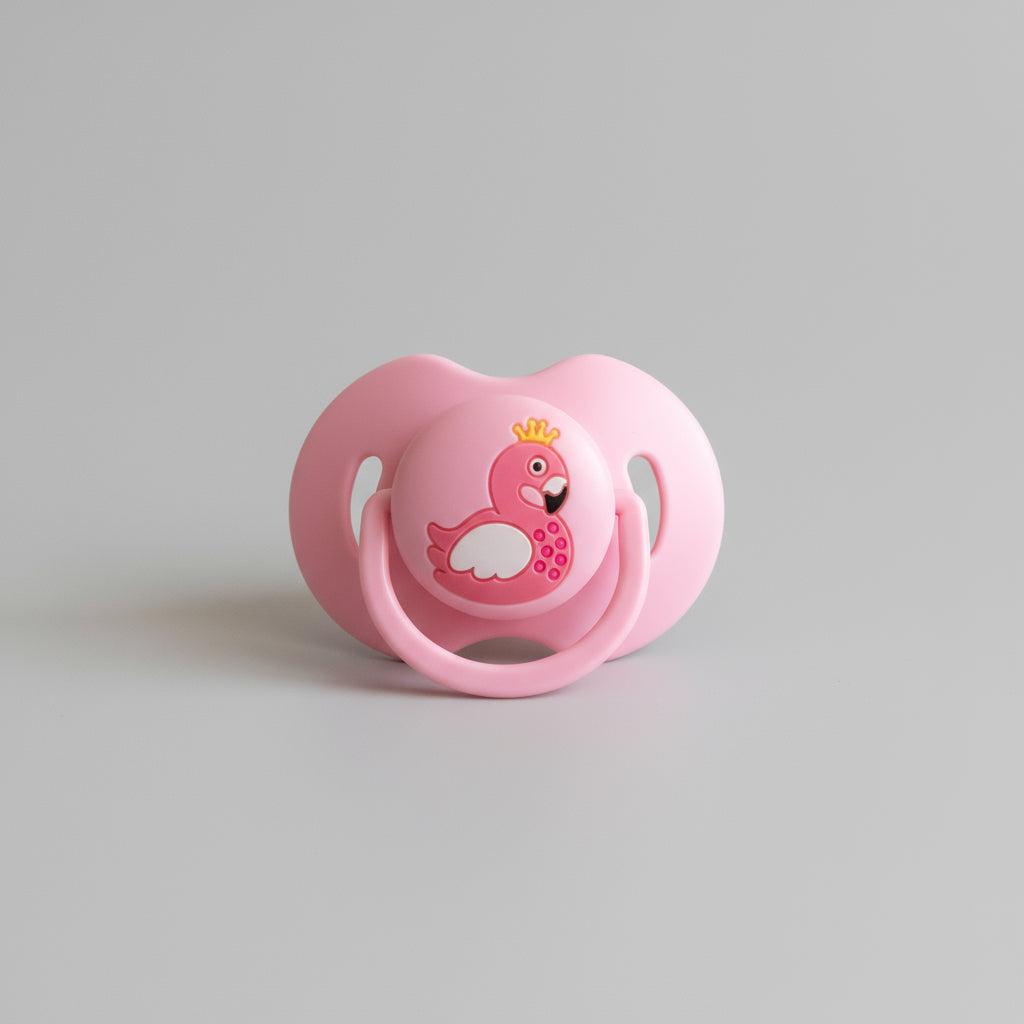 Tétine Sucette Silicone Rose