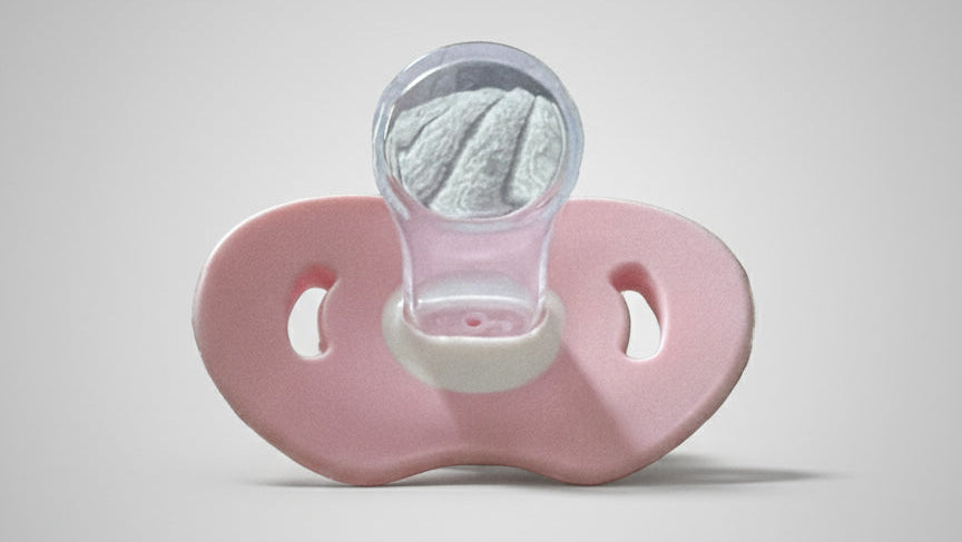 Tétine sucette silicone rose