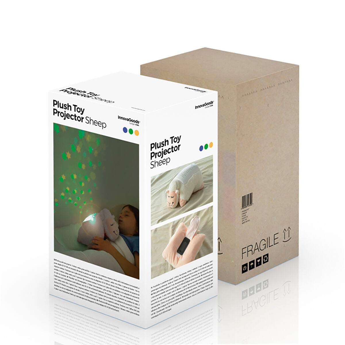 Coussin Lumineux Moutons pour enfants Led